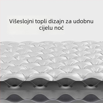 Runway ultra-lagana prenosna nafukljiva podloga s visokom R-vrijednosti, težina 680 g, način napuhavanja: nafukljiva vreća