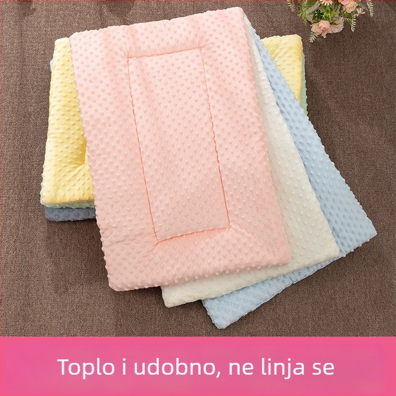 Zimska pliš posteljina za kućne ljubimce, debeli topli madrac za mačke, udobnost kroz sve sezone