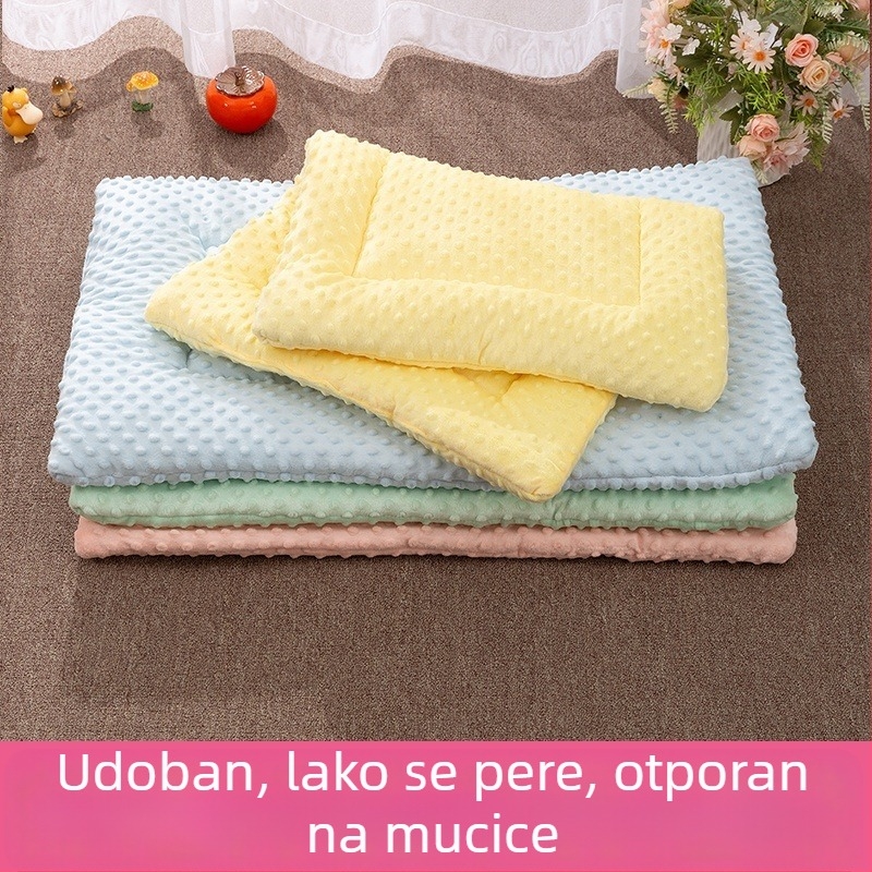 Zimska pliš posteljina za kućne ljubimce, debeli topli madrac za mačke, udobnost kroz sve sezone