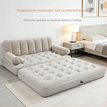 Okadu napuhivački kauč za vanjsku upotrebu – flocking materijal, za 1–3 osobe, neto težina 6,2 kg, način nadimanja: električna pumpa