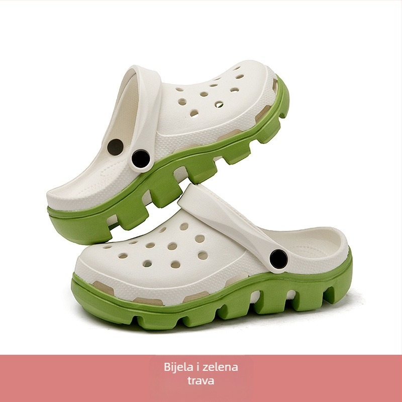 Sandale od EVA s debelom potplatom, prozračne dizajnirane, kopča