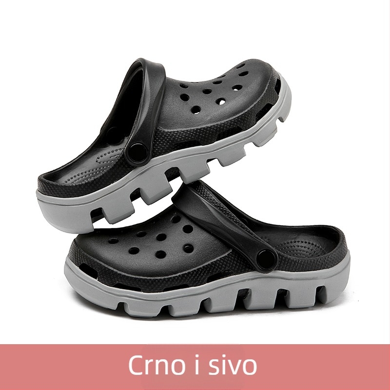 Sandale od EVA s debelom potplatom, prozračne dizajnirane, kopča