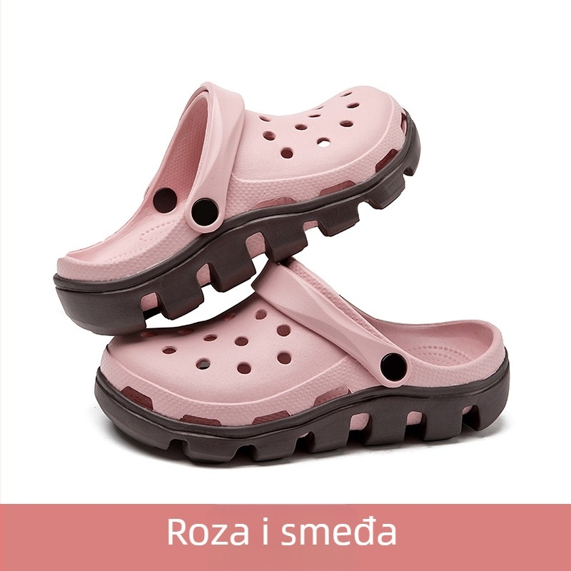 Sandale od EVA s debelom potplatom, prozračne dizajnirane, kopča