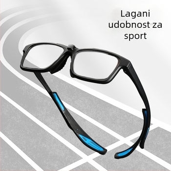 Unisex antifog vanjske sportske naočale, kompatibilne s dioptrijskim lećama i zaštitne naočale otporne na eksplozije, okvir za nogomet/basketball TR903