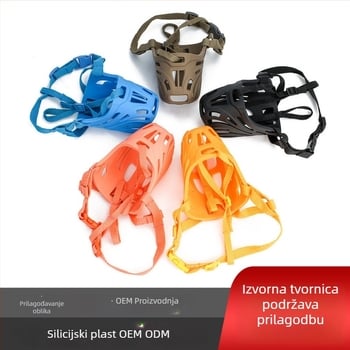 Namusnik za pse - plastični, vodootporni, zaštita od ugriza i lajanja, pogodna za male i velike pse