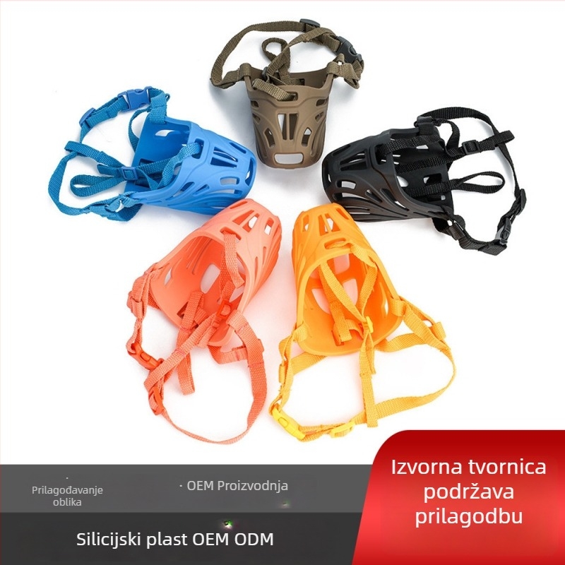 Namusnik za pse - plastični, vodootporni, zaštita od ugriza i lajanja, pogodna za male i velike pse