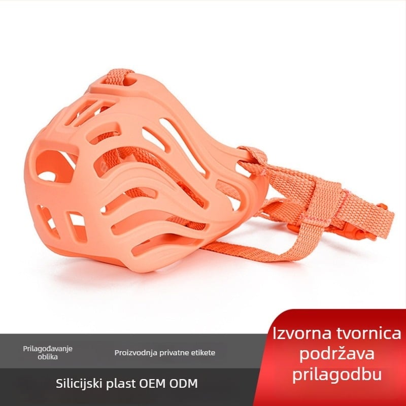 Namusnik za pse - plastični, vodootporni, zaštita od ugriza i lajanja, pogodna za male i velike pse