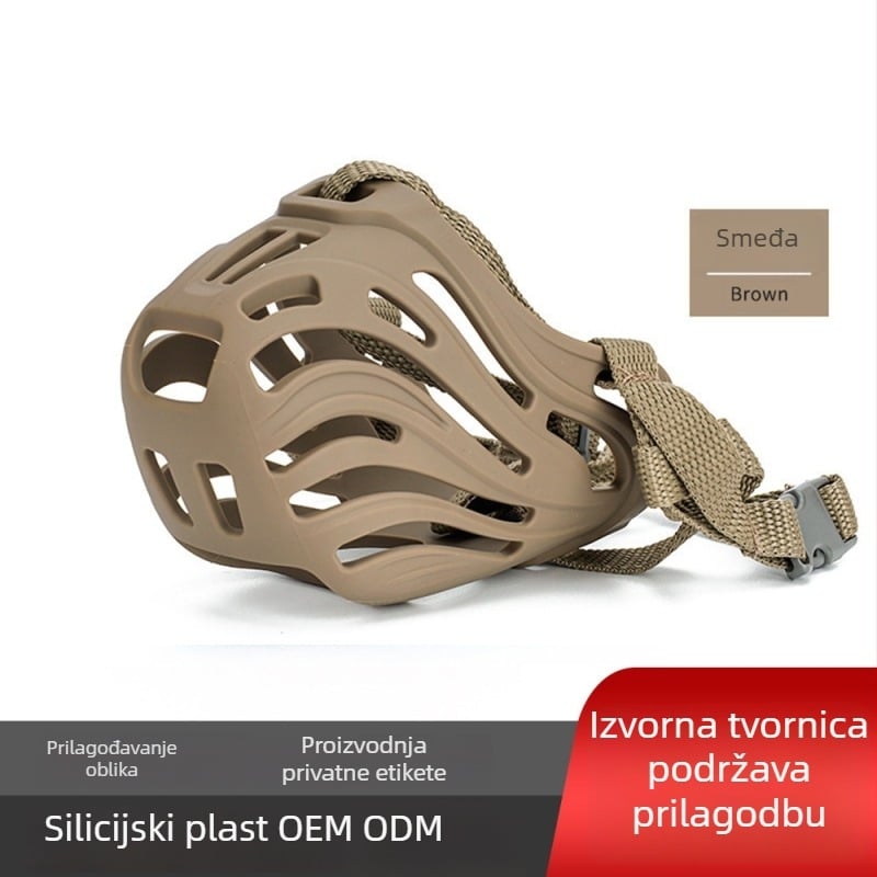 Namusnik za pse - plastični, vodootporni, zaštita od ugriza i lajanja, pogodna za male i velike pse