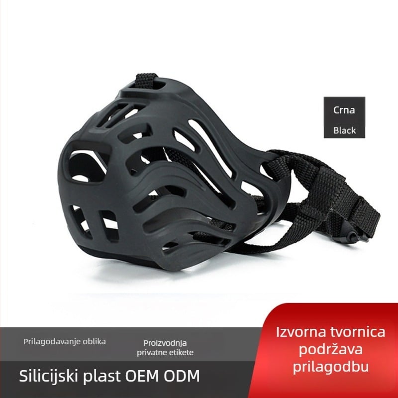 Namusnik za pse - plastični, vodootporni, zaštita od ugriza i lajanja, pogodna za male i velike pse