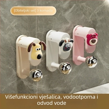 Zidni držač za umivaonik – plastični, nosivost 3 kg, 1 razina, model: držač za umivaonik, porijeklo Yiwu
