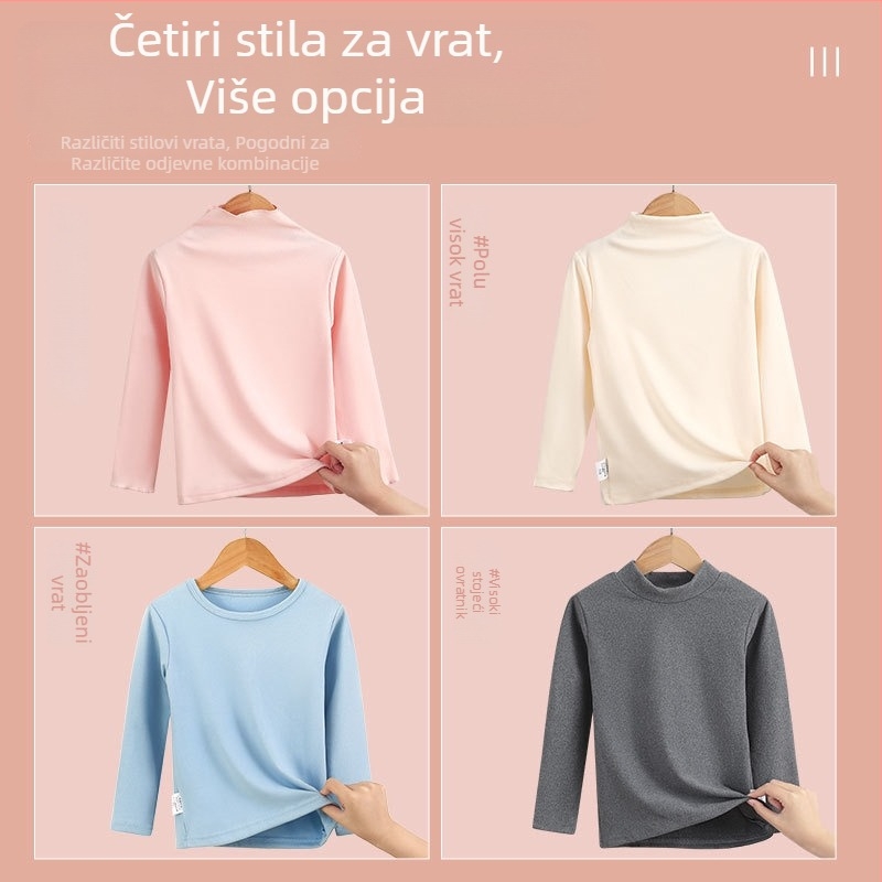Unisex pleteni gornji dio s visokim ovratnikom, mješavina poliester-spandeks (93.2% poliester, 6.8% spandex), mekan završetak, zima 2023