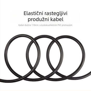 Lanac za zaključavanje s kodom za planinski bicikl s čeličnim kabelom, protiv krađe, univerzalni za bicikle
