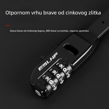 ESLNF metalni lokot za bicikl – unisex, za bicikle