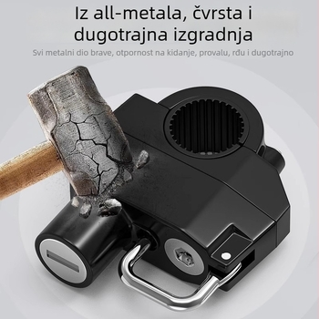 Zaključavanje kacige (model jhtks) – legura, kompatibilno s električnim vozilima i biciklima, težina 345 g, marka Lock you lock love