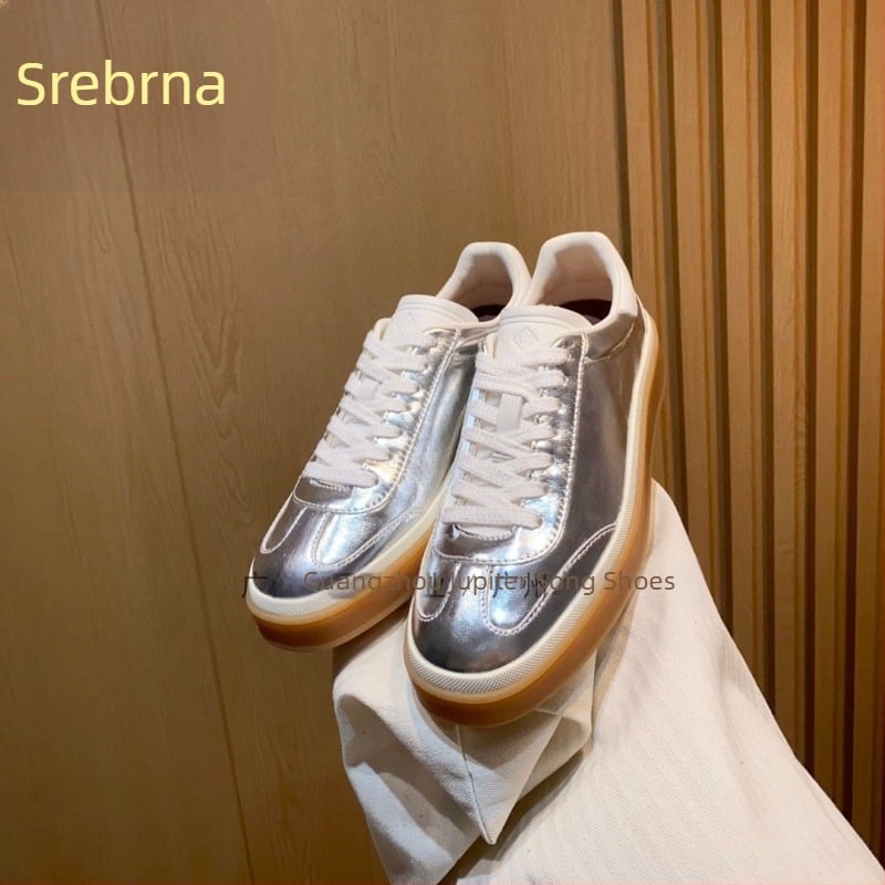 LP bijele tenisice - unisex svakodnevne sportske tenisice, kožni gornji dio, ravna potplat