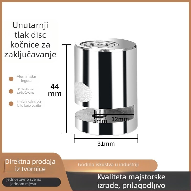 Benhao disk brava s unutarnjim tlakom, legura, univerzalno za planinske bicikle i električna vozila