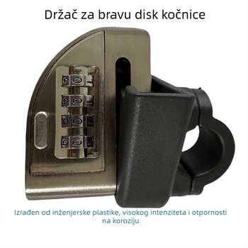 Okvir za zaključavanje diska kočnice za motocikle, bicikle i planinske bicikle | Model: Disc brake lock fixed frame; Materijal: ABS engineering hard plastic; Težina: 63 g; Opseg primjene: Motocikli, Bicikli, Planinski bicikli