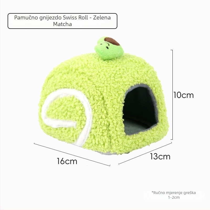 Hamster plišano gnijezdo u obliku drveta (Materijal: pliš; Oblik: oblik drveta; Funkcija: zadržava toplinu; Pogodno za: hamster; Sezone: zima, proljeće, jesen)