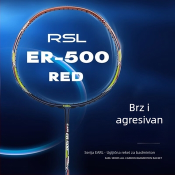 Raketa za badminton Yashi Dragon RD-700/GA-2000/FLASHF-780/HELLX H7/MAGNUM M8 (Okvir od karbonskih vlakana; težina 90-94 g; umjerena tvrdoća; za početnike do naprednih; badminton i tenis)