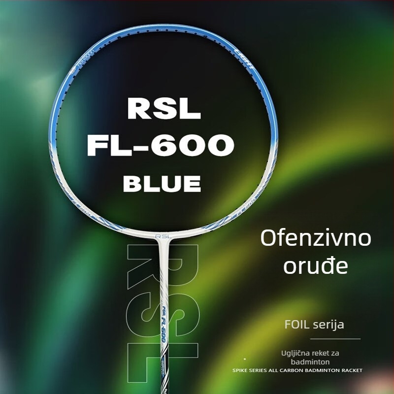 Raketa za badminton Yashi Dragon RD-700/GA-2000/FLASHF-780/HELLX H7/MAGNUM M8 (Okvir od karbonskih vlakana; težina 90-94 g; umjerena tvrdoća; za početnike do naprednih; badminton i tenis)