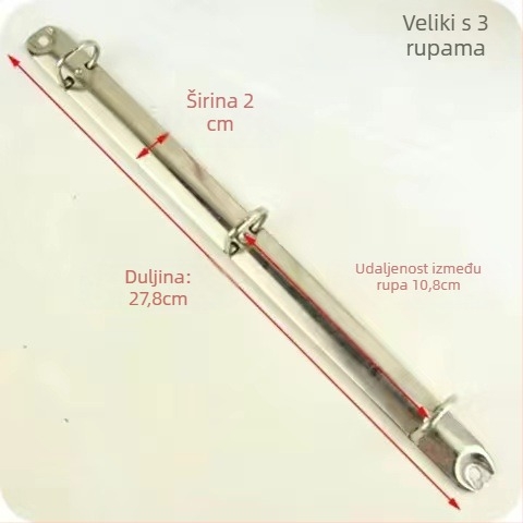Meiyu Ručni dnevnik – Metalni prstenasti klips za povezivanje, Tip 0, Model 088, Pakiranje na veliko