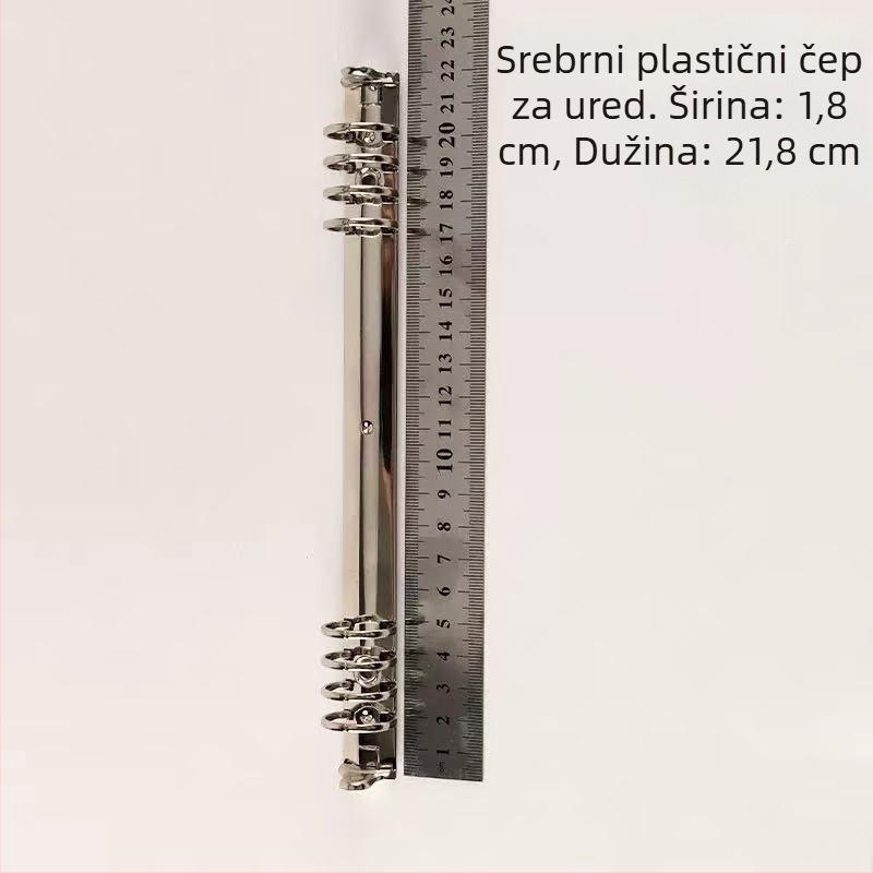 Meiyu Ručni dnevnik – Metalni prstenasti klips za povezivanje, Tip 0, Model 088, Pakiranje na veliko