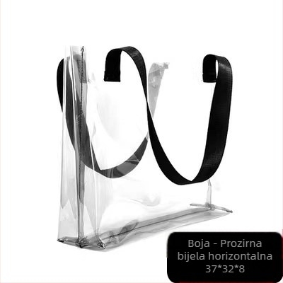 Prilagođena PVC laser torba za poklone, prozirna torba za poklone, toplo pritiskanje + šivanje, kod 66866, novi materijal