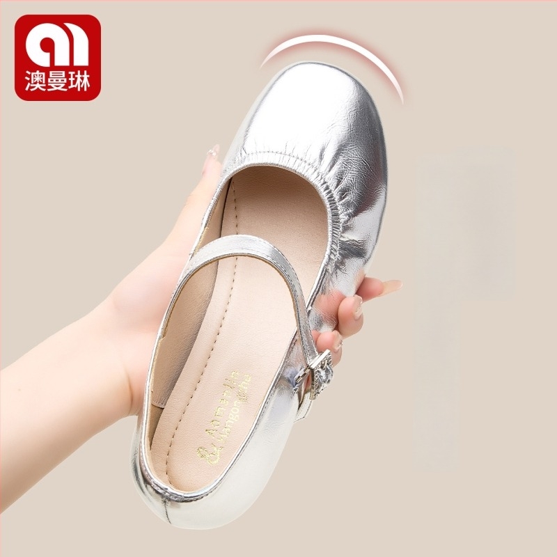 Ženske latino plesne cipele, mekana podloga, prozračan gornji dio od sintetičke kože, lagane