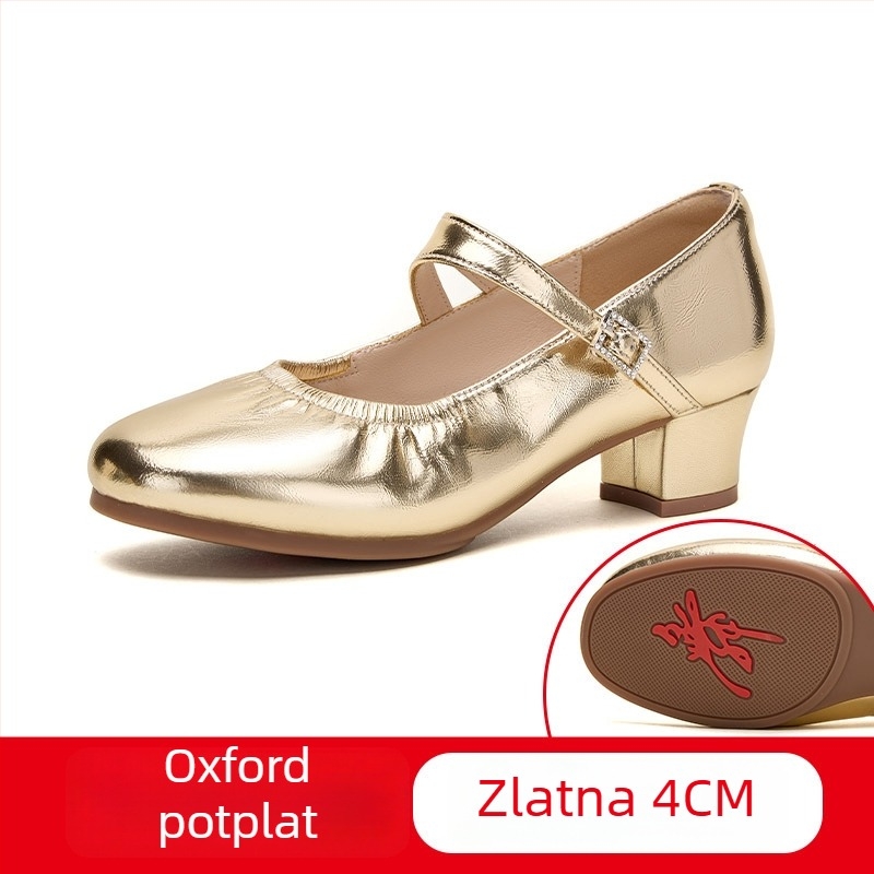 Ženske latino plesne cipele, mekana podloga, prozračan gornji dio od sintetičke kože, lagane