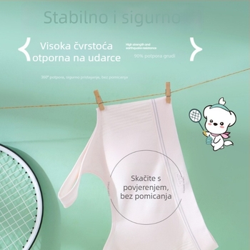 Djevojački bežični trenirki top s punim košaricama, modalna tkanina, podstava od pamuka za košarice, bez žice, čvrste dvostruke naramenice