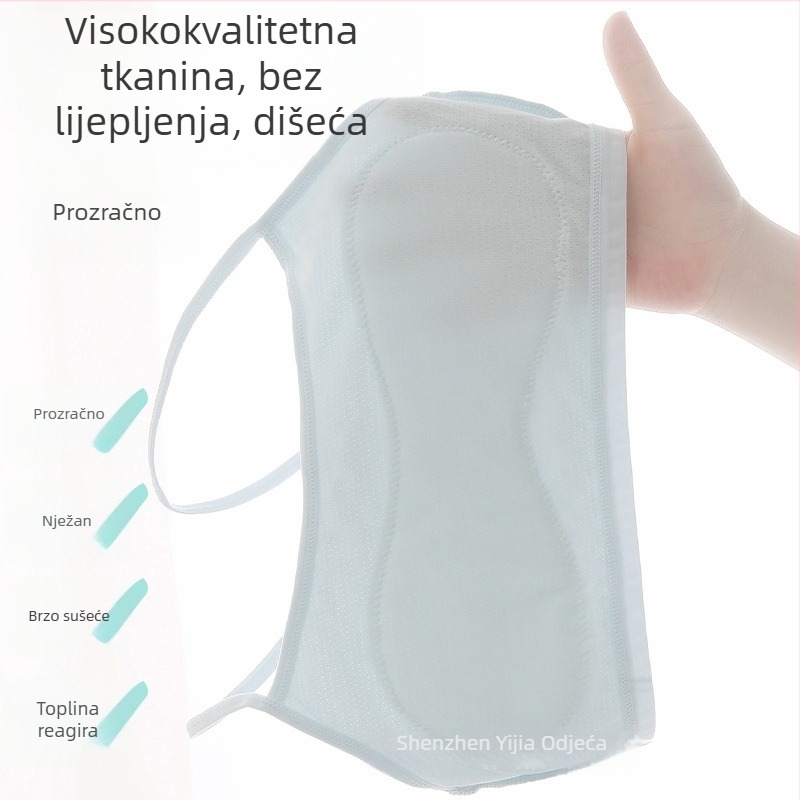 Dječji pamukasti top bez rukava za djevojčice 9–13, ljetna prozračnost, podstava 95–100% pamuka, fiksne dvostruke naramenice