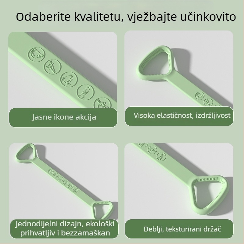 Figure-8 silikon napinjač za otvorene ramena i oblikovanje leđa – unisex, kućni fitness, Zhejiang Yongkang