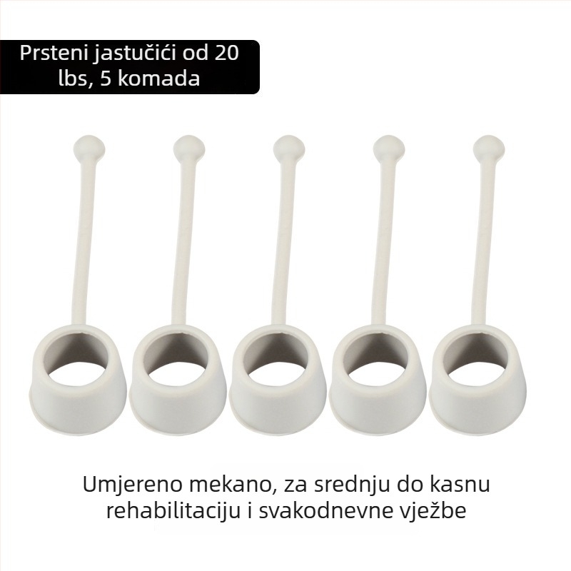 ANTUKE Silikonski trenažer za prste – ručni uređaj za fleksiju i ekstenziju prstiju (Brend: ANTUKE; Kategorija: Povlačni uređaj; Materijal: Silikon; Primjenjivo: Ostalo)