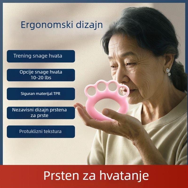 Superman krug snage hvatanja – TPR materijal, dizajn kruga hvatanja, mišićna relaksacija