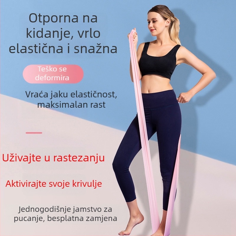Powerful merchant latex traka za jogu i jačanje leđa