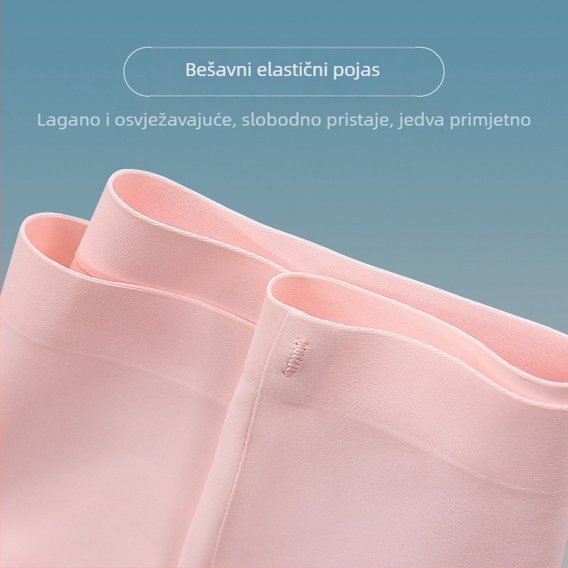 Djevojačke bezšivne gaćice za ljeto, lagan materijal, Nylon 86% / Spandex 14%, za djecu stariju od 8 godina (visina iznad 140 cm)