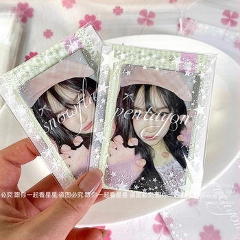 Samozaljepna vrećica za darove s motivom zvijezda i pahulje, Fruit smoothie, univerzalno pakiranje, duljina zatvaranja 1–1,5 cm