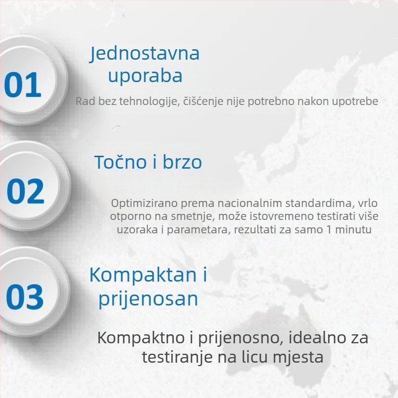 Milibo Brzi test kvalitete vode – amonijski dušik, ukupni fosfor, ukupni dušik, preostali klor, COD