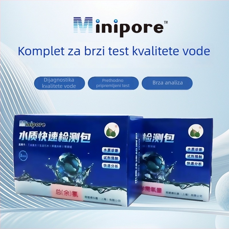 Brzi analizator kvalitete vode – višeparametarski test amonijevog dušika, ukupnog fosfora, rezidualnog klora i sulfida (raspon mjerenja 0,2–10 mol/L; točnost 99,9%; rezolucija 99)