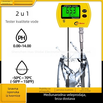 Era PH991 Višenamjenski analizator kvalitete vode – mjerenje pH i temperature, raspon pH 0.00–14.00, točnost 0.01, rezolucija 0.01°C, napajanje DC 6V