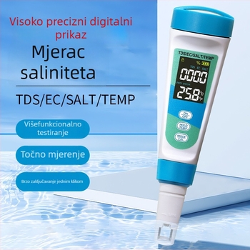S6 Prijenosni analizator kvalitete vode | Mjerenje saliniteta | Rezolucija 1 ppm / 0,1 ppt | Točnost 2% F.S | Napajanje 6V