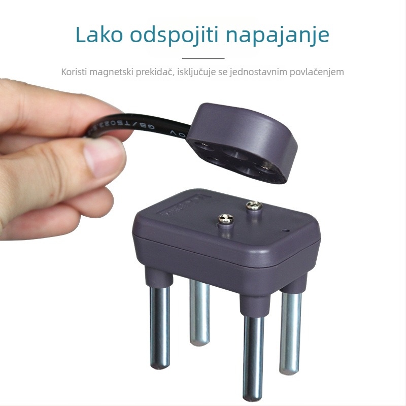 Prijenosni analizator kvalitete vode A17 — test na teške metale; Raspon mjerenja: voda iz slavine, pročišćena voda, organska mineralna voda; Napajanje: 110–220V; Točnost mjerenja: vizualno prepoznavanje