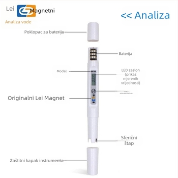 PT-11 pH olovka za kiselo-bazne mjere s testerom vodljivosti — tester kvalitete vode Lightning