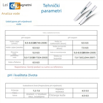 PT-11 pH olovka za kiselo-bazne mjere s testerom vodljivosti — tester kvalitete vode Lightning