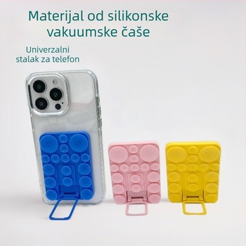 Silikonski stolni držač s usisnom čašicom za telefon – univerzalna kompatibilnost, silikon, držač za telefon, stolni držač