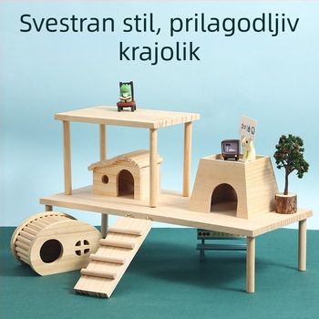 Hamster kavez pejzažni set – Moss Micro Landscape stil, materijal plastika, marka Weibi, model C041008, težina 200 g