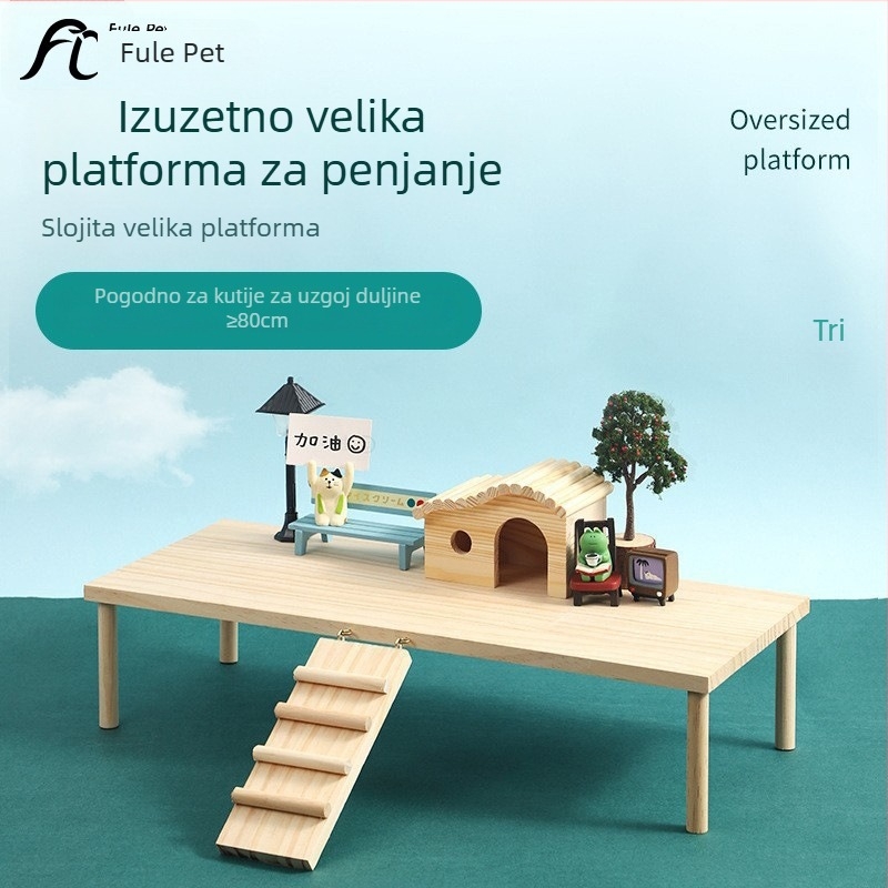 Hamster kavez pejzažni set – Moss Micro Landscape stil, materijal plastika, marka Weibi, model C041008, težina 200 g