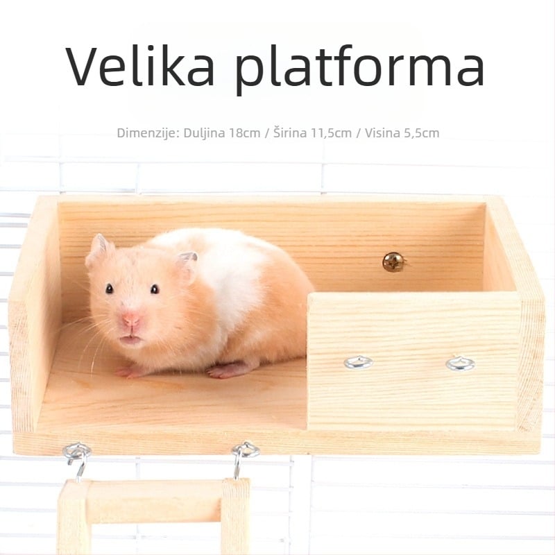 Hamster kavez pejzažni set – Moss Micro Landscape stil, materijal plastika, marka Weibi, model C041008, težina 200 g