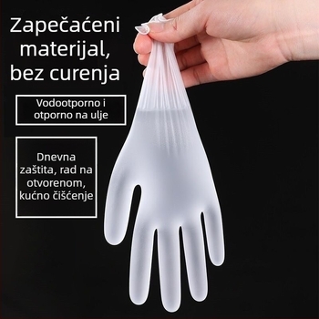 Jednokratne PVC rukavice za kozmetički salon – vodootporne, jednokratne, za masažu stopala, tijela i leđa, za tattoo umjetnika