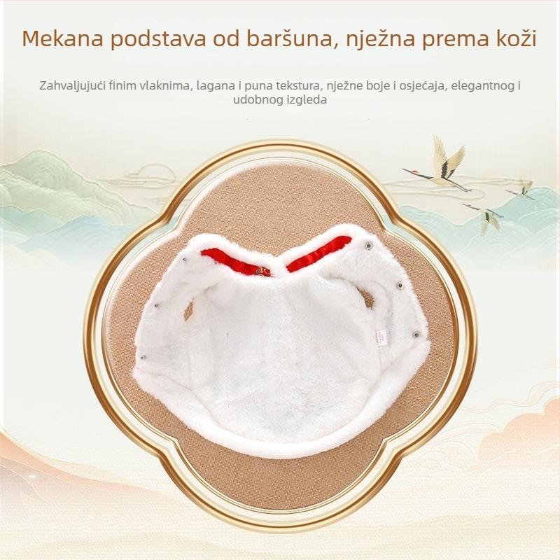 Kostim Tang za kućne ljubimce, brokat visoke gustoće, kineski stil, univerzalna prilagodba, službeni privatni brend